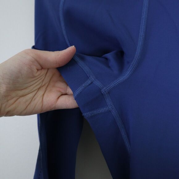 Athleta Size M All In Reaction 7/8 Tight Leggings Atlantis Blue - Picture 7 of 12